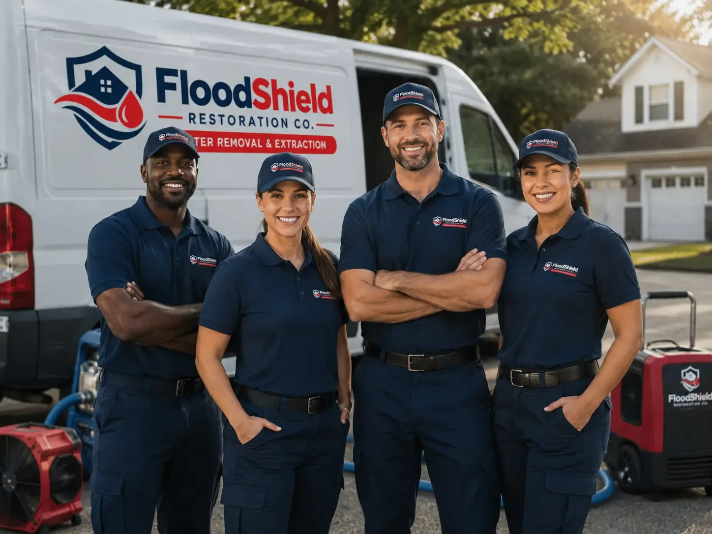 Flood Damage Restoration company in Fairbanks, IN
