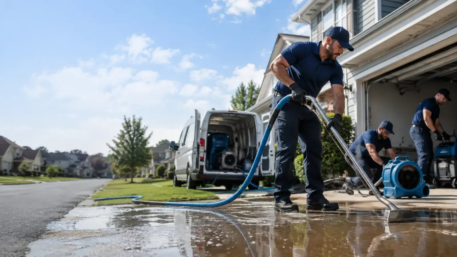 Flood Damage Restoration in Fairbanks, IN
